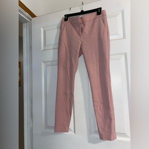 Size 4 Loft Pink Pencil Pants